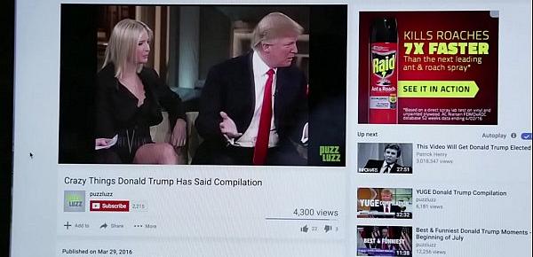  Ivanka Trump Masturbates with Father Donald Trump Swag